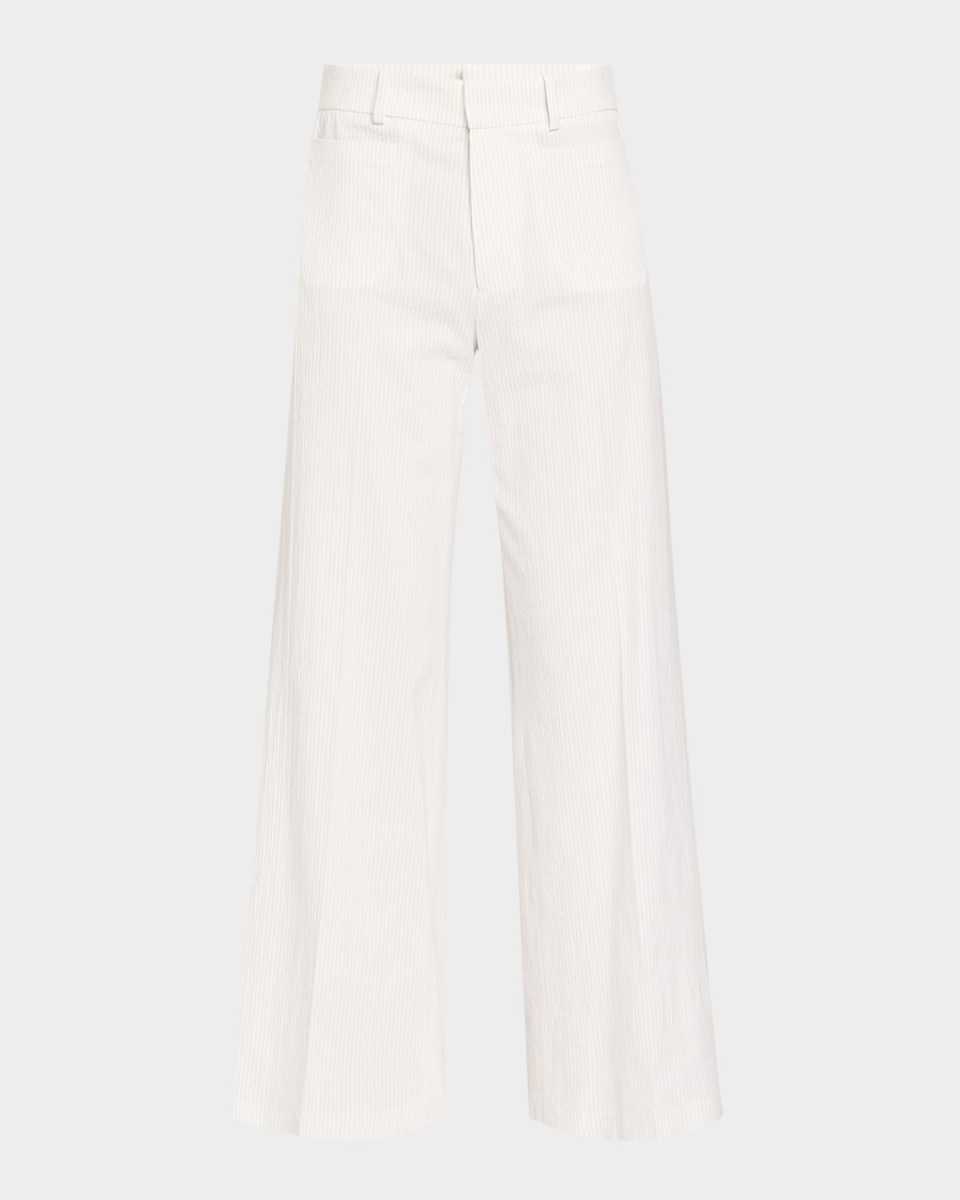 Le Slim Palazzo Modernist Pocket Jeans